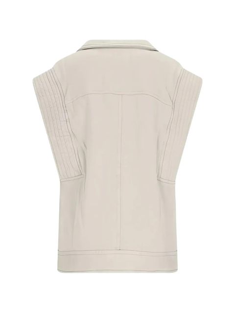 ISABEL MARANT quilted-design gilet - Neutrals - zdjęcie produktu nr 2