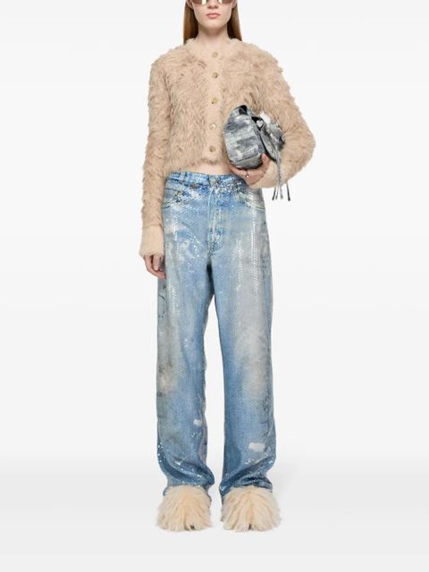 Acne Studios multipocket shoulder bag - Grey - zdjęcie produktu nr 2