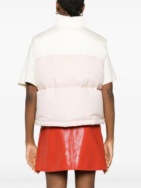 Gucci GG canvas padded gilet - Neutrals