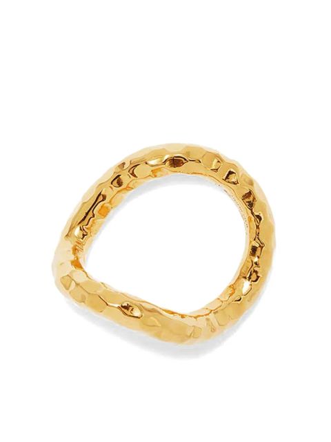 Jil Sander asymmetric ring - Gold
