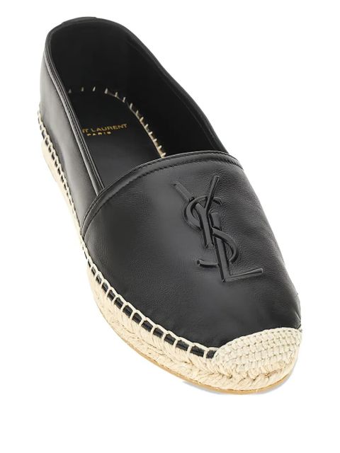Saint Laurent logo-motif espadrilles - Black - zdjęcie produktu nr 2