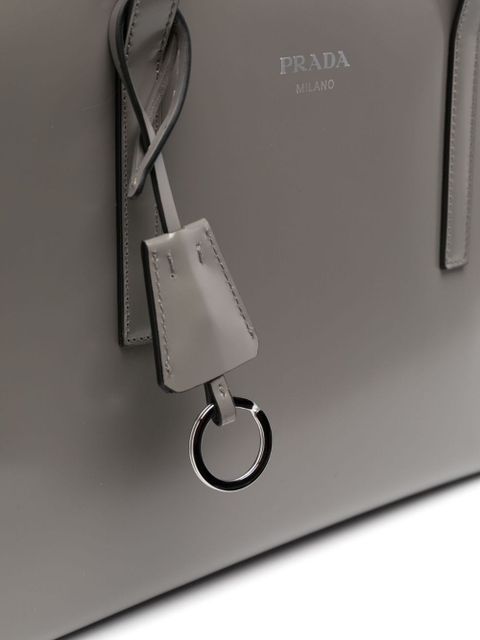 Prada large Re-Edition 1995 leather handbag - Grey - zdjęcie produktu nr 2