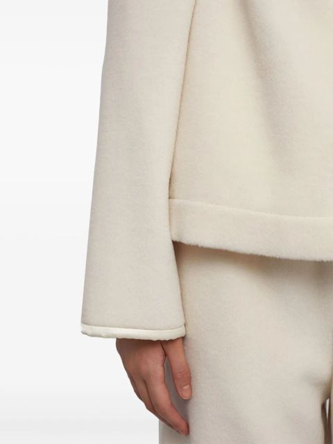 Jil Sander panelled fleece jacket - Neutrals