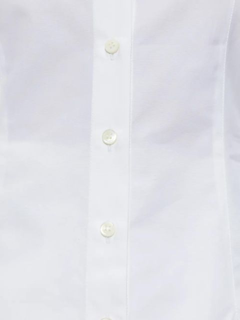 Jacquemus button-front long-sleeve blouse - White