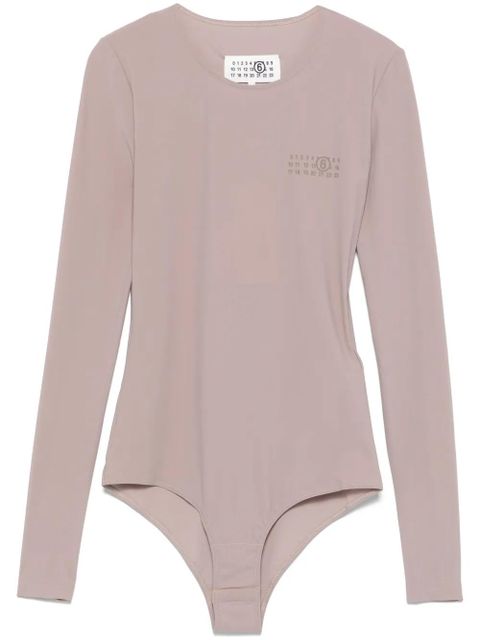 MM6 Maison Margiela long-sleeves bodysuit - Grey - zdjęcie produktu nr 1