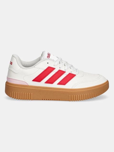 adidas sneakersy Courtblock Bold damskie kolor biały JI2209