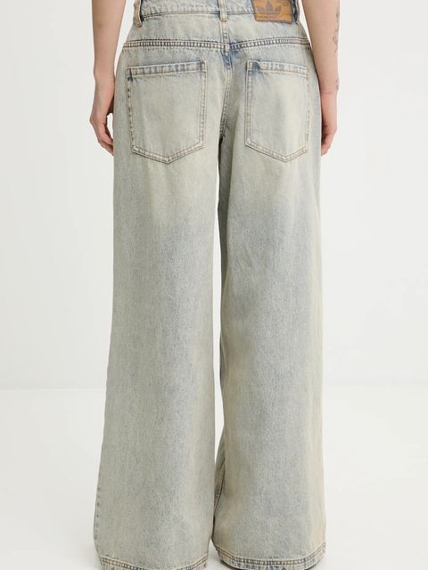 adidas Originals jeansy 0 damskie high waist KE3301 - zdjęcie produktu nr 2