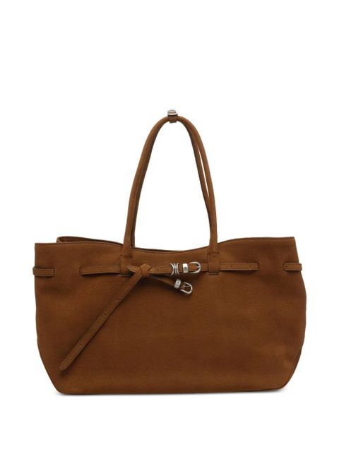 Marge Sherwood large Grandma leather tote bag - Brown - zdjęcie produktu nr 1
