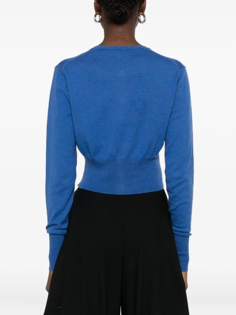 Vivienne Westwood logo-embellished cardigan - Blue