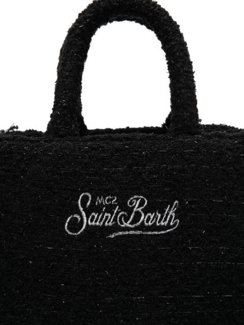 MC2 Saint Barth embroidered tote bag - Black - zdjęcie produktu nr 2