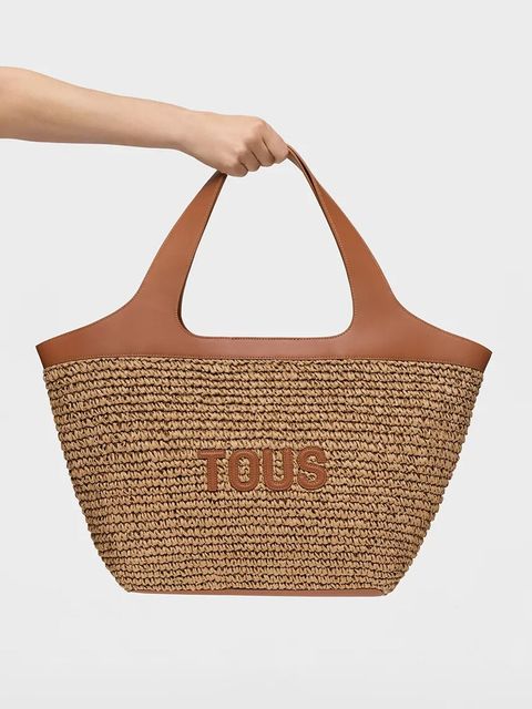 Tous torebka LIRIO RAFIA kolor brązowy 2002205243