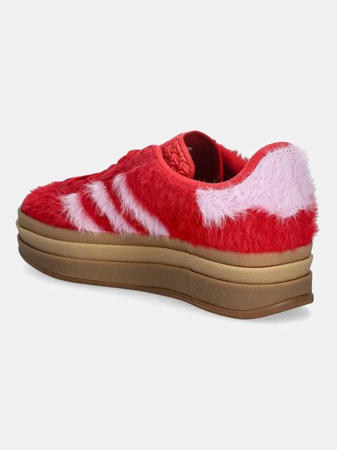 adidas Originals sneakersy Gazelle Bold kolor czerwony JS3905