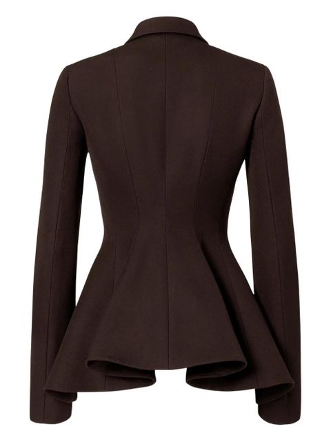 FENDI peplum-hem blazer - Brown - zdjęcie produktu nr 2