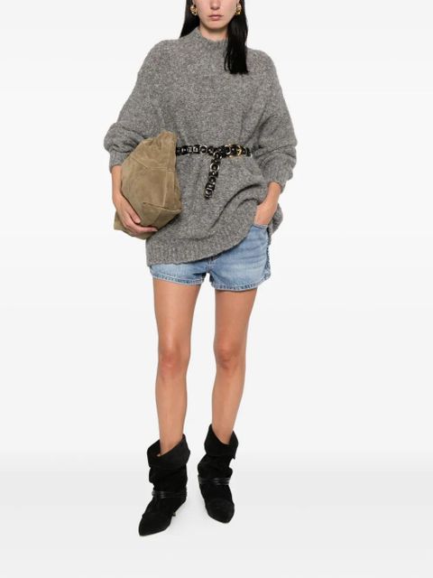 ISABEL MARANT high-neck sweater - Grey - zdjęcie produktu nr 2