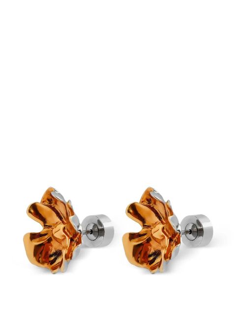 Marni flower-shaped earrings - Silver - zdjęcie produktu nr 2