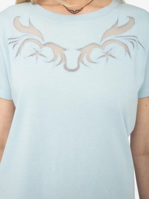 Zadig&Voltaire Alys T-shirt - Blue