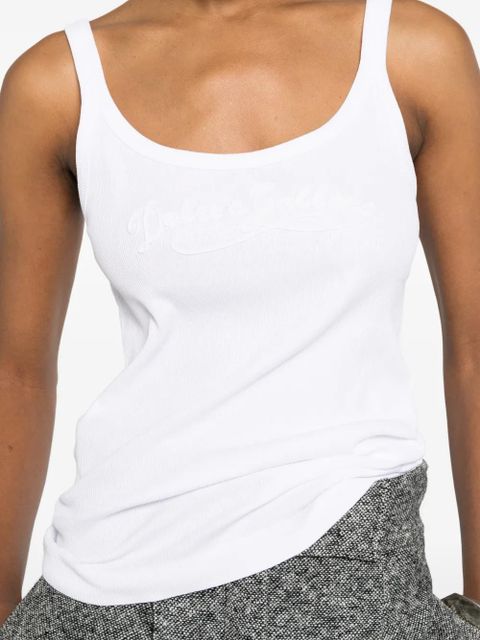 Dolce & Gabbana square-neck tank top - White
