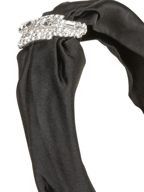 Jennifer Behr Katalina embellished headband - Black