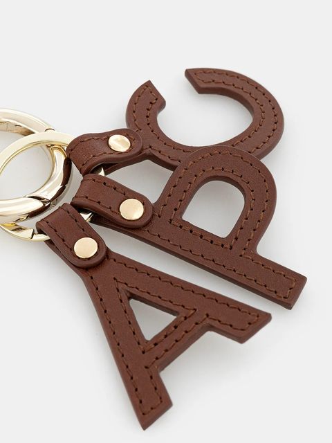 A.P.C. brelok skórzany porte-cles lettres PXAWV.F63656