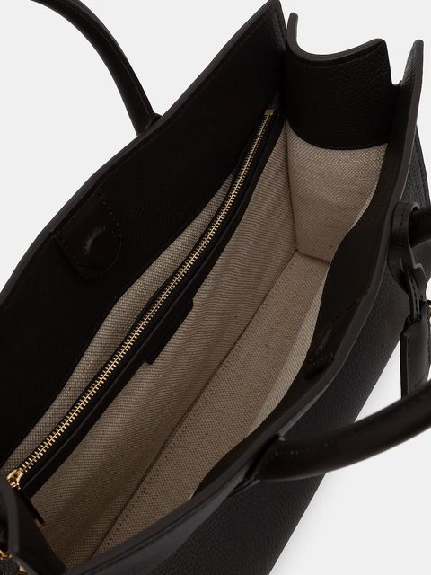 MICHAEL Michael Kors torebka skórzana kolor brązowy 30F4GETS2L