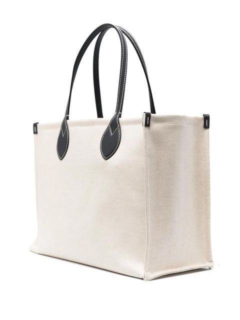 Gucci medium Gucci-print tote bag - Neutrals