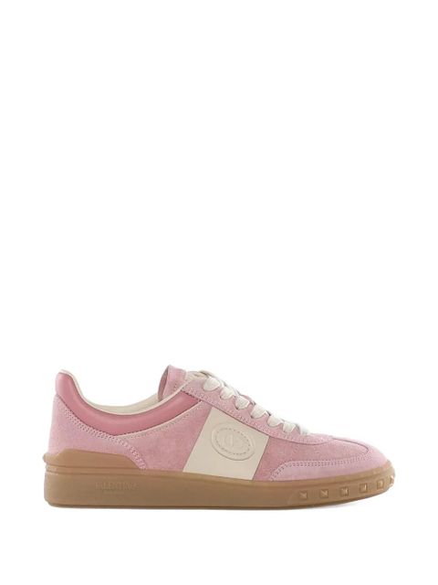 Valentino Garavani panelled studded sneakers - Pink - zdjęcie produktu nr 1