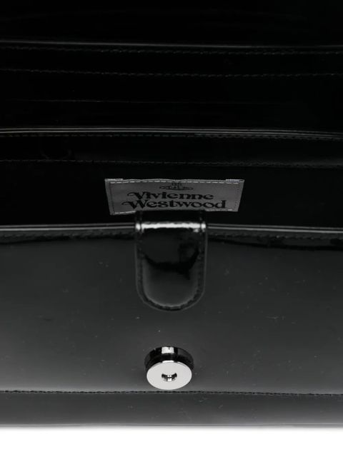 Vivienne Westwood Orb chain tote bag - Black