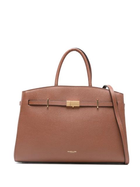 DeMellier The Midi Hudson tote bag - Brown - zdjęcie produktu nr 1