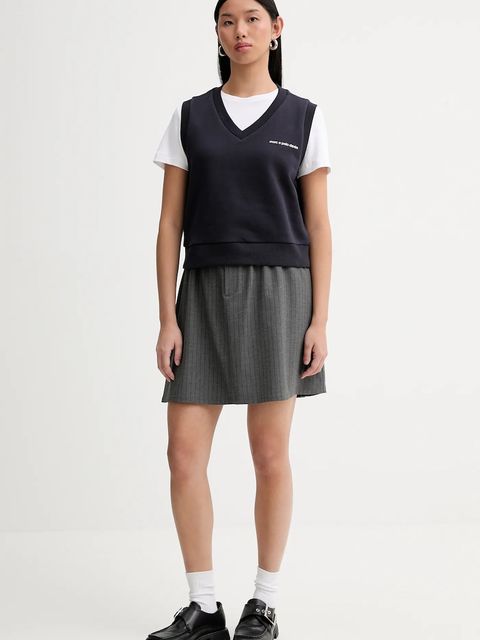 Marc O'Polo spódnica kolor szary mini rozkloszowana 5000007576 - zdjęcie produktu nr 2