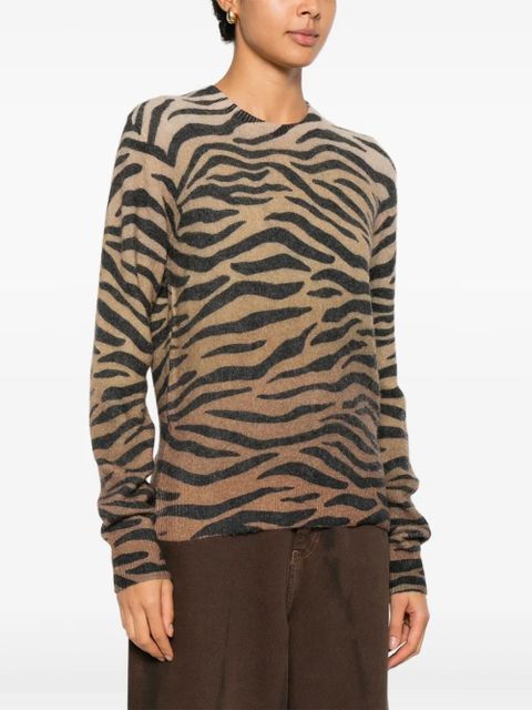 MC2 Saint Barth New Queen animal-print sweater - Neutrals