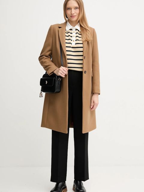 Tommy Hilfiger spodnie damskie kolor czarny proste high waist WW0WW48357 - zdjęcie produktu nr 2