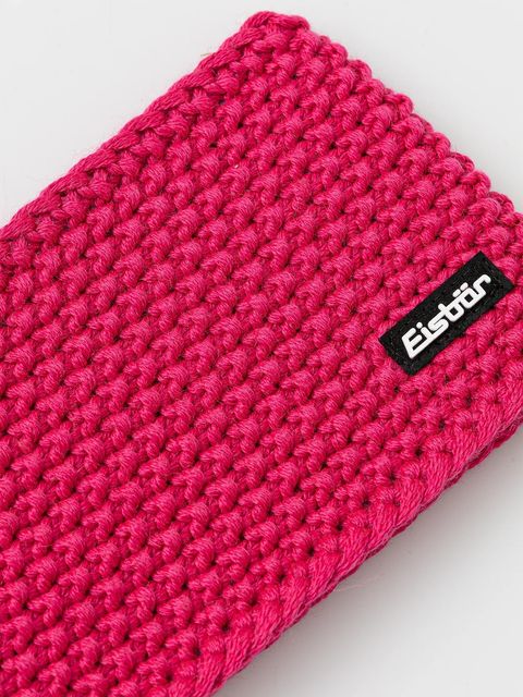 Eisbar opaska z dodatkiem wełny Jamies STB kolor różowy E408511 - zdjęcie produktu nr 2