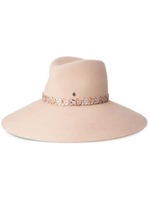 Maison Michel Anne sun hat - Neutrals - zdjęcie produktu nr 1