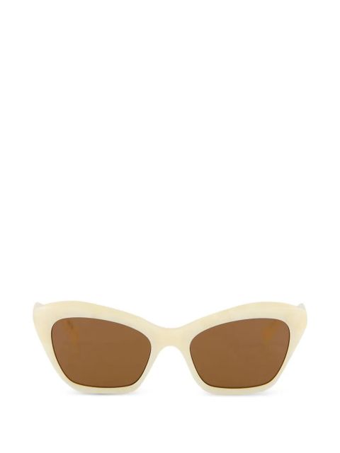 Valentino Garavani Dauphin V-logo cat-eye sunglasses - Neutrals - zdjęcie produktu nr 1