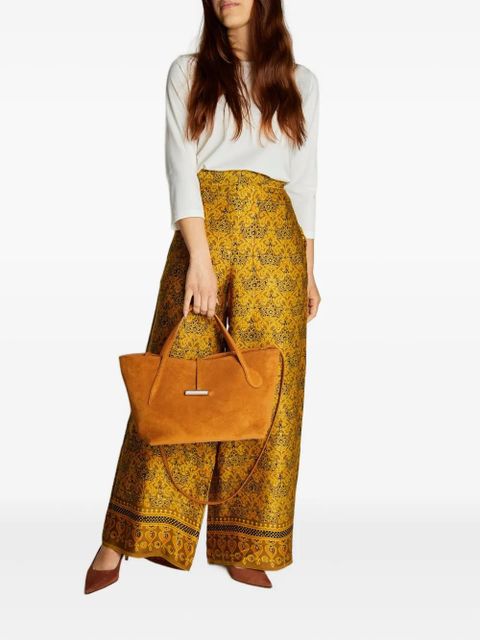 Liffner Penne suede tote bag - Brown - zdjęcie produktu nr 2