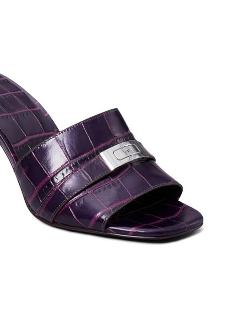 Tory Burch Leelee skinny mules - Purple