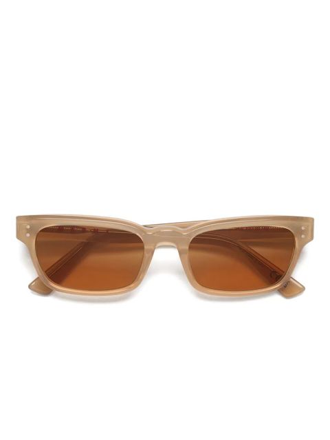 Marni Eyewear Floosa rectangle-frame sunglasses - Brown - zdjęcie produktu nr 1