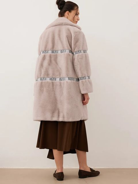 Bizuu płaszcz FLORENCE kolor beżowy FLORENCE BEŻOWY - zdjęcie produktu nr 2