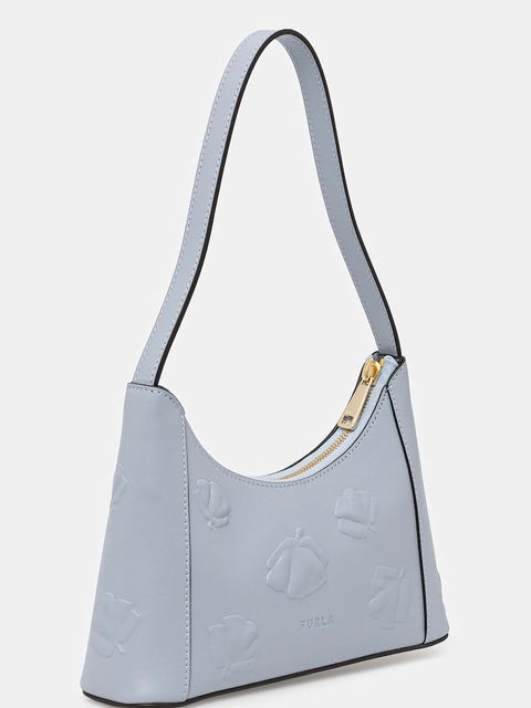 Furla torebka skórzana kolor niebieski WB00863.BX3822.550001007