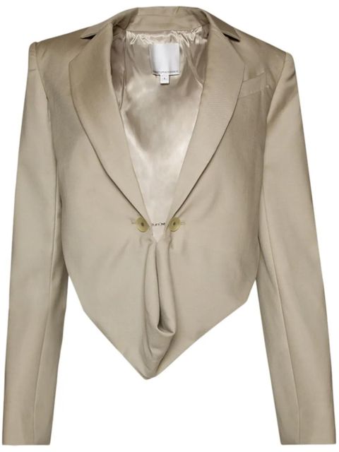 Christopher Esber Talus cropped blazer - Neutrals - zdjęcie produktu nr 1
