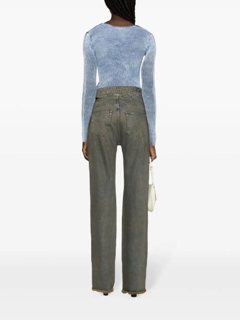 Diesel M-Teri ribbed-knit top - Blue - zdjęcie produktu nr 2