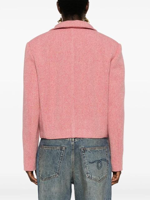 MARANT ÉTOILE Cassidy cropped jacket - Pink