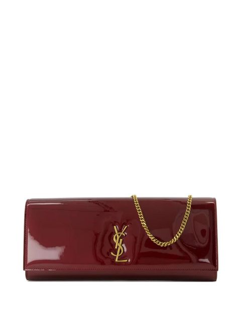 Saint Laurent Kate chain logo clutch bag - Red - zdjęcie produktu nr 1