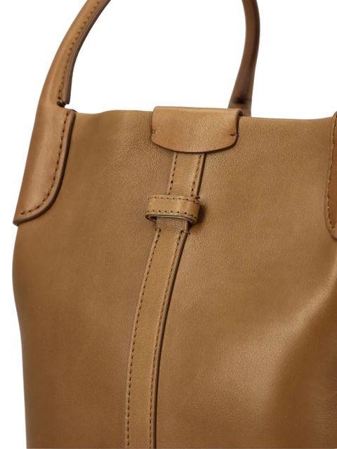 Loro Piana small Bale hook-closure tote bag - Brown