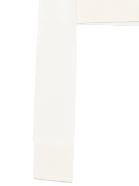 TOTEME sleeve scarf - White