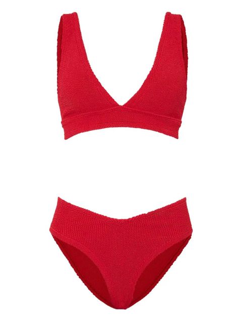 Hunza G Angel textured-finish bikini set - zdjęcie produktu nr 1