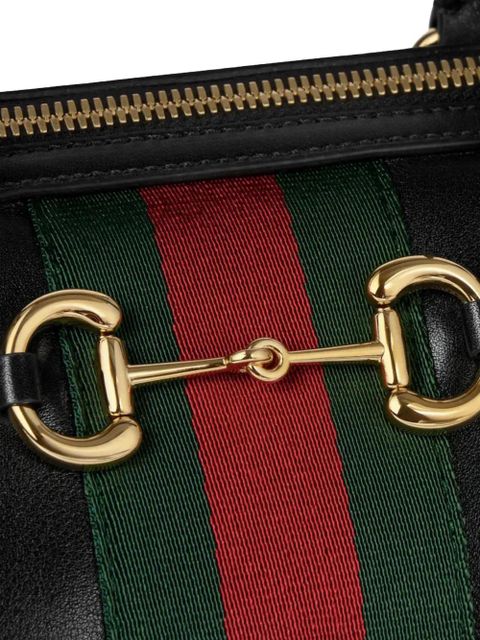 Gucci medium Borsetto leather tote bag - Black