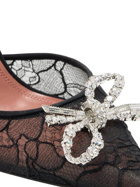 Amina Muaddi 95mm Rosie pumps - Black