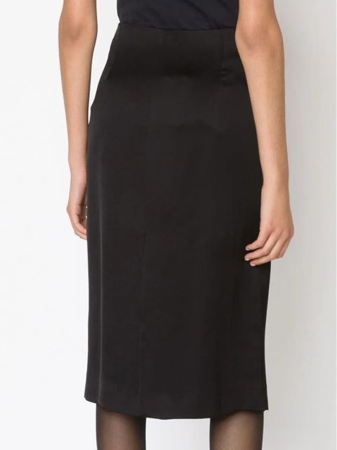 The Row straight cut skirt - Black