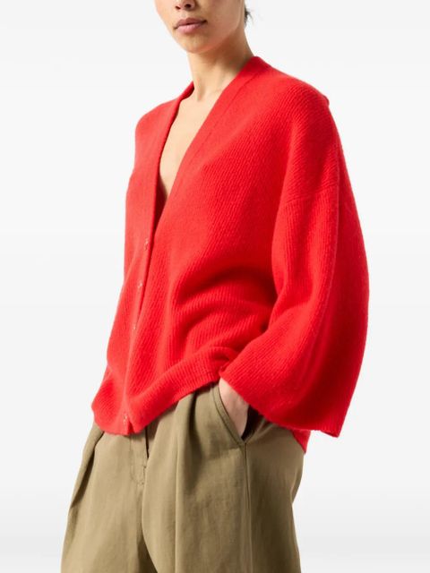 American Vintage V-neck cardigan - Red